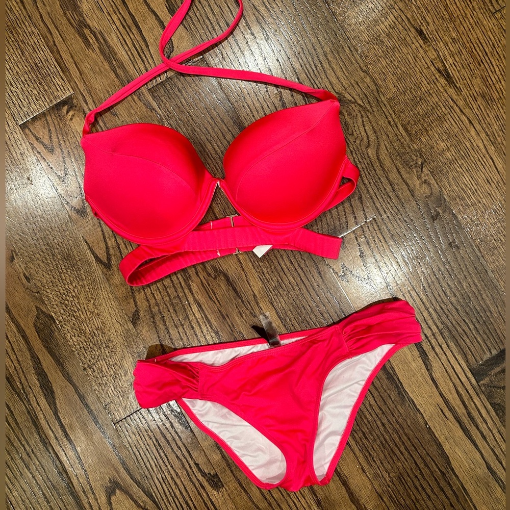 Victoria secret hot pink bikini